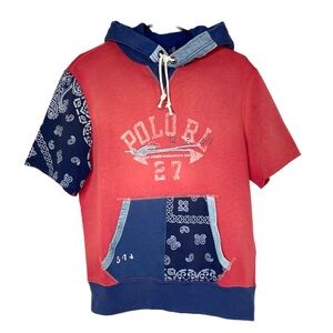 Polo Ralph Lauren Bandana Short Sleeve Hoodie